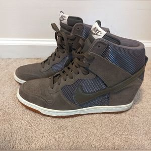 Nike Sky High Dunk wedge sneaker 10